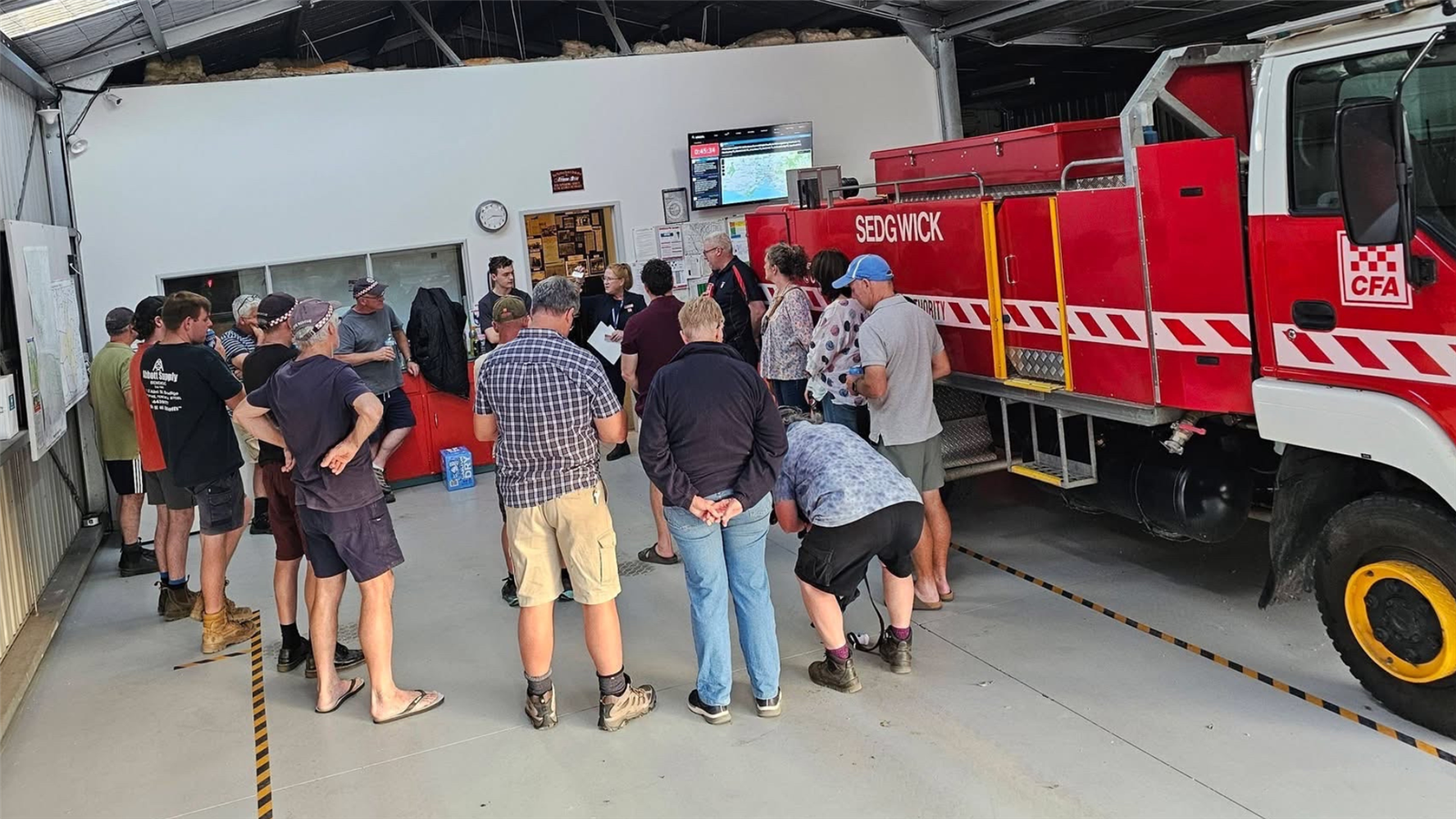 Dawn Whittall at Sedgwick brigade